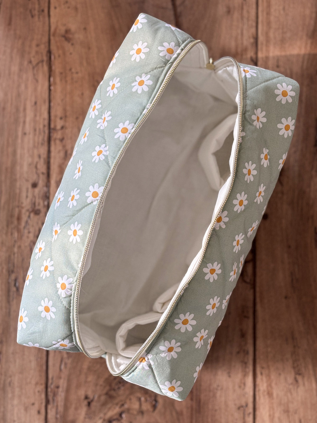 Quilted Pouch for Dyson Airwrap and Shark FlexStyle – Light Pink Gingham